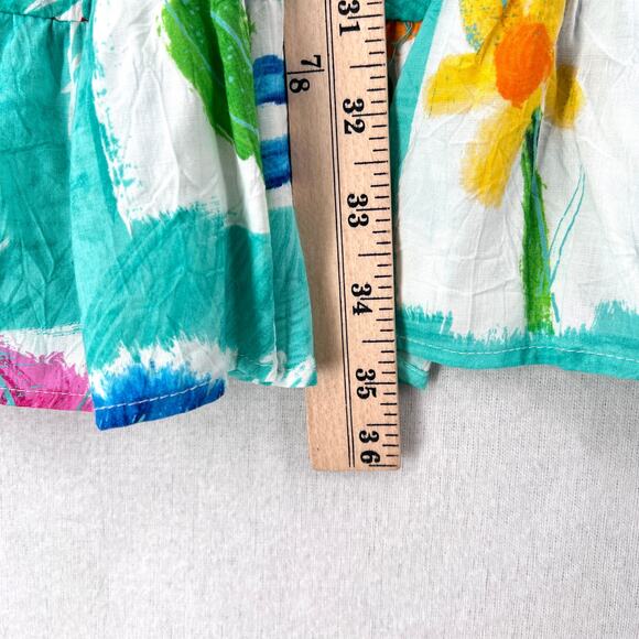 JAMS WORLD Hattie Dress Women Medium Farkas Floral Hawaiian Tropical Vintage NEW - Picture 13 of 13